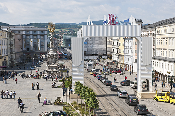 OK-Offenens Kulturhaus, Triennale Linz